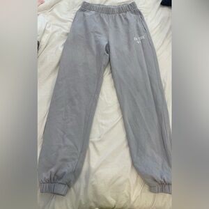 Brandy Melville New York sweatpants in light blue! One size! No flaws!